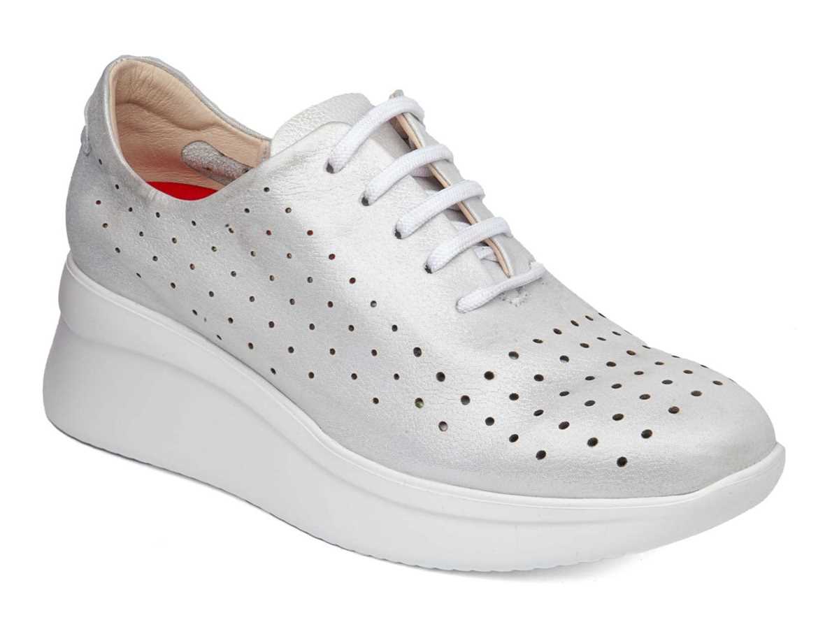 Callaghan 30000 Hanna Platform Sneakers Dame Hvite | JUA979VQ