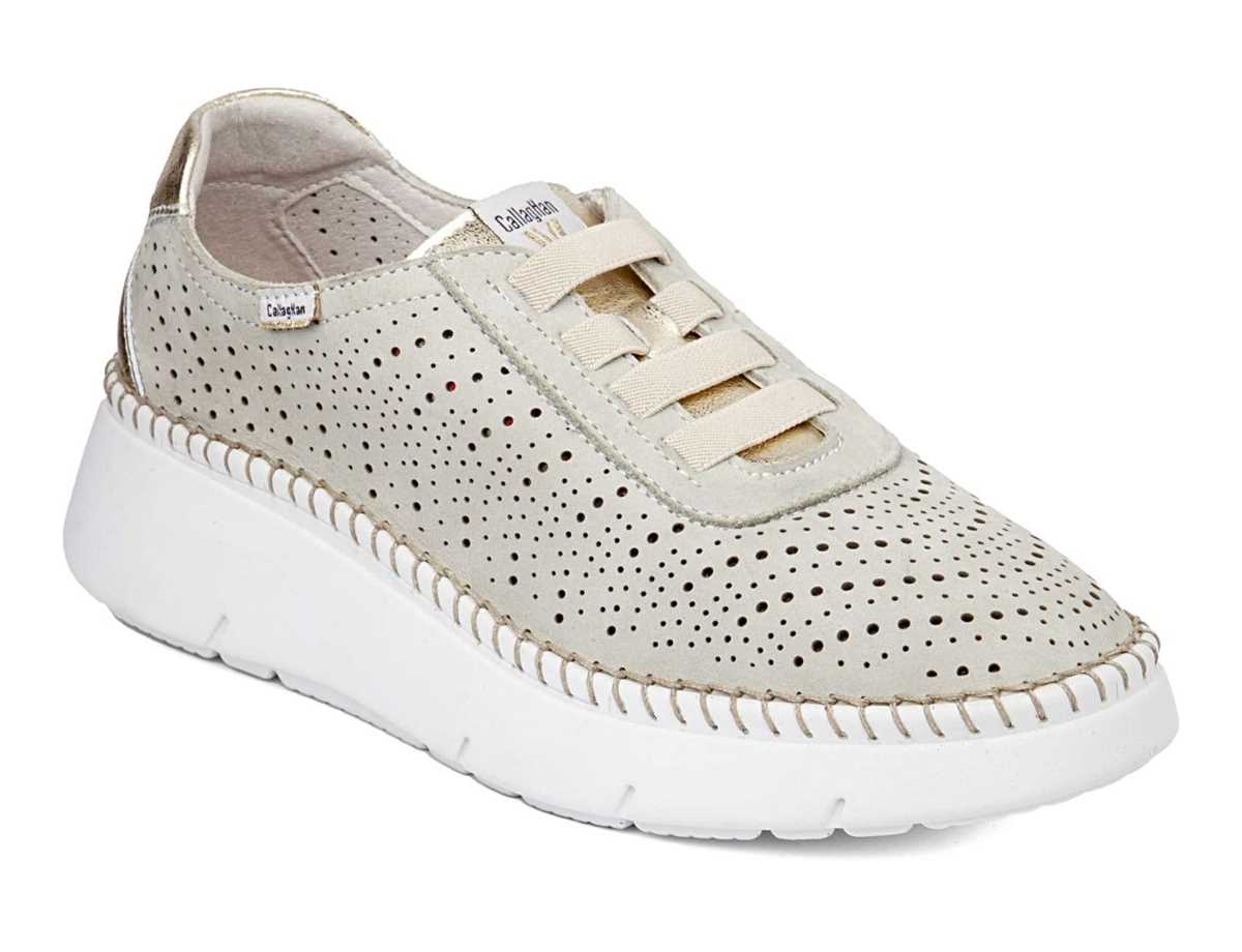 Callaghan 53600 Circular Sra. Platform Sneakers Dame Grønn Beige | ZDQ2142GN