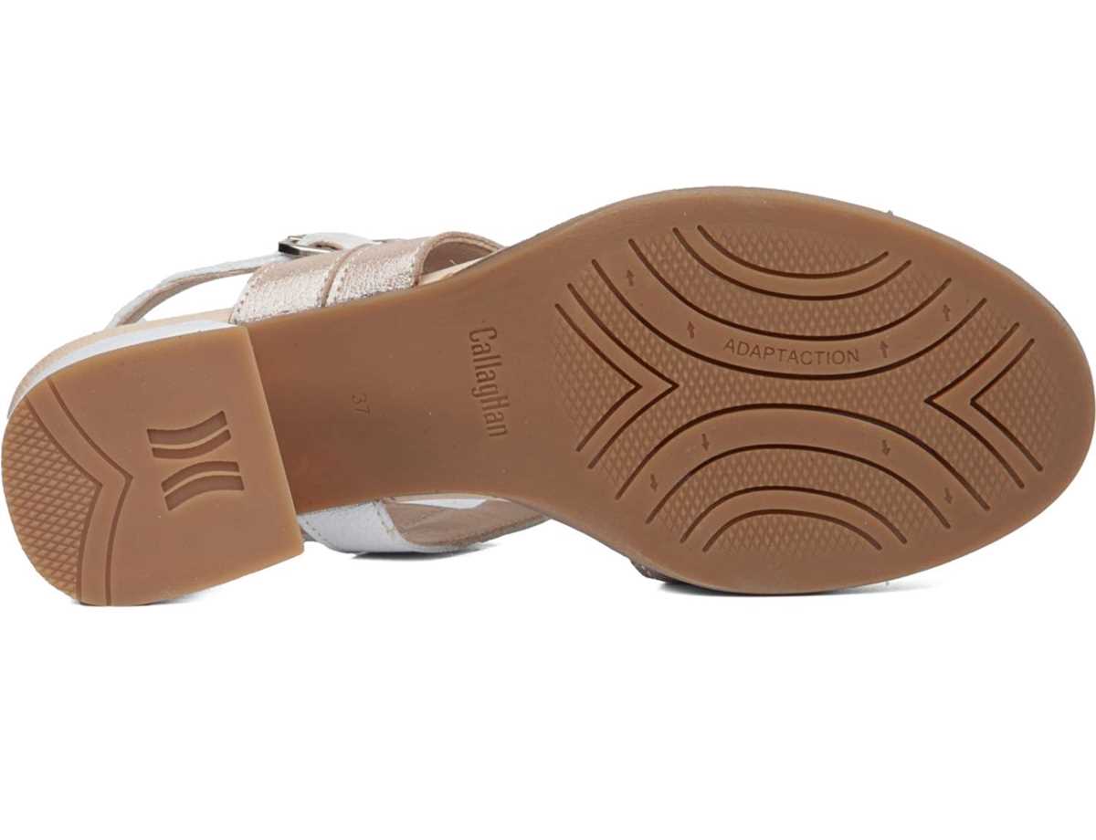 Callaghan 29211 Kibow Sandaler med Hæl Dame Hvite Beige Gul | XLD9867TG