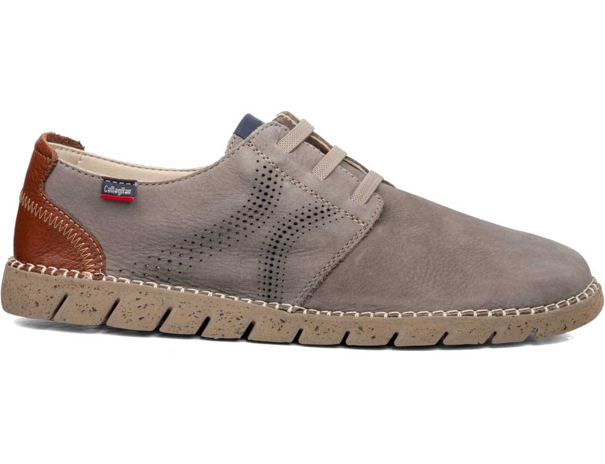 Callaghan 43200 Viz Snøresko Herre Beige Brune | YBV9279DG