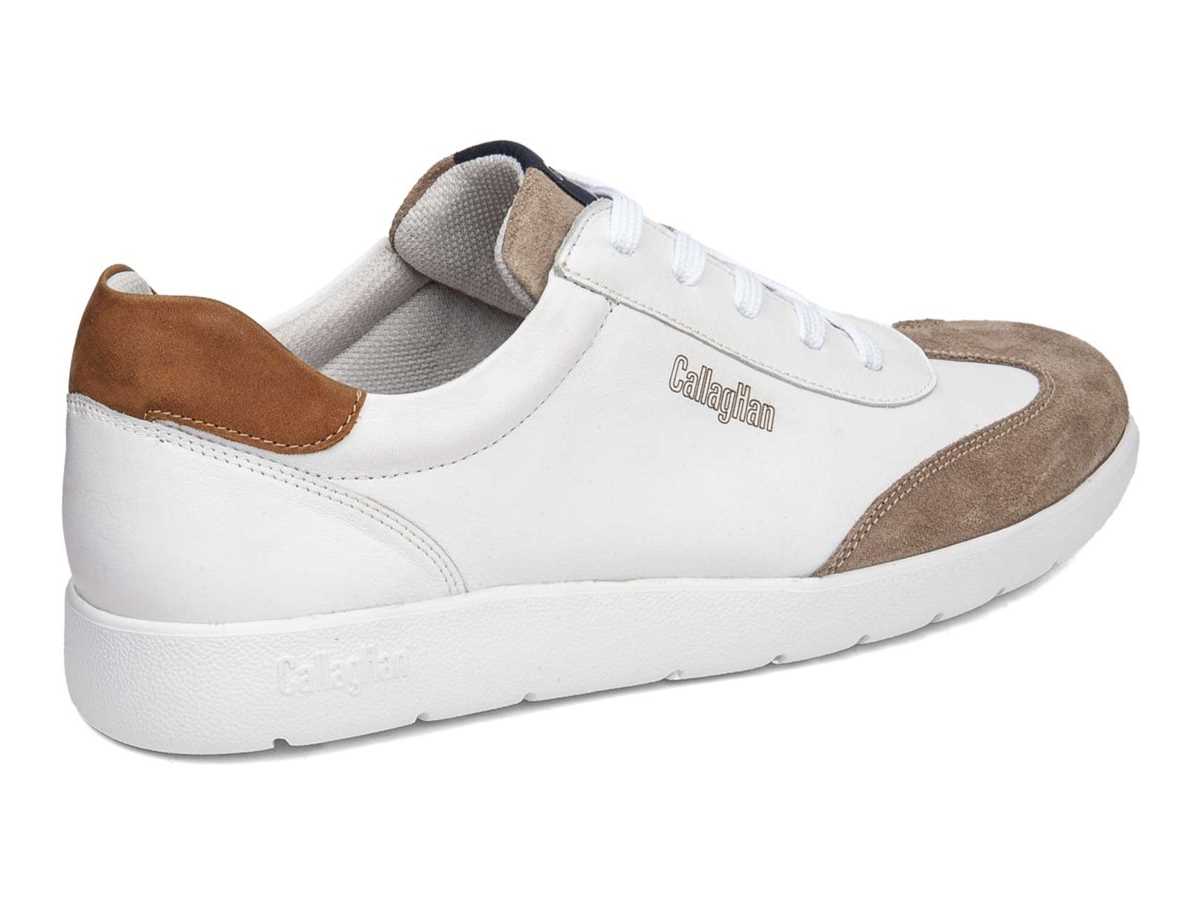 Callaghan 43708 Amanci Joggesko Herre Hvite Beige Brune | ULD3173LP