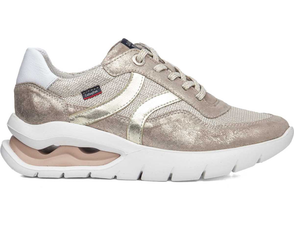 Callaghan 45812 Aria Joggesko Dame Hvite Gull Beige | BJN4911NW