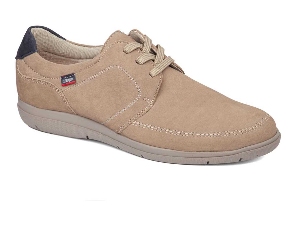 Callaghan 46804 Duna Snøresko Herre Beige Blå | DOO6015WH