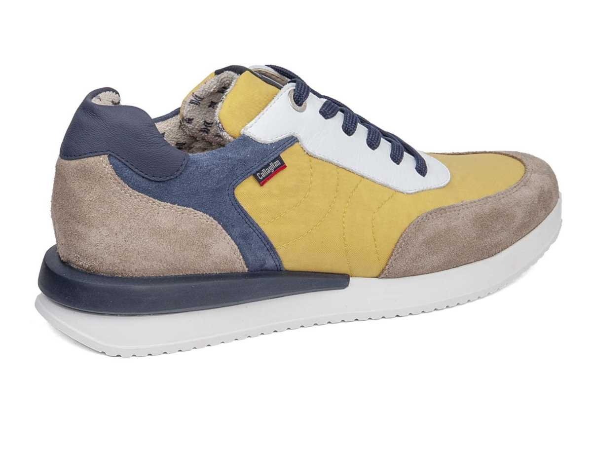 Callaghan 51100 Moses Joggesko Herre Beige Gul Blå | LPU1760JN