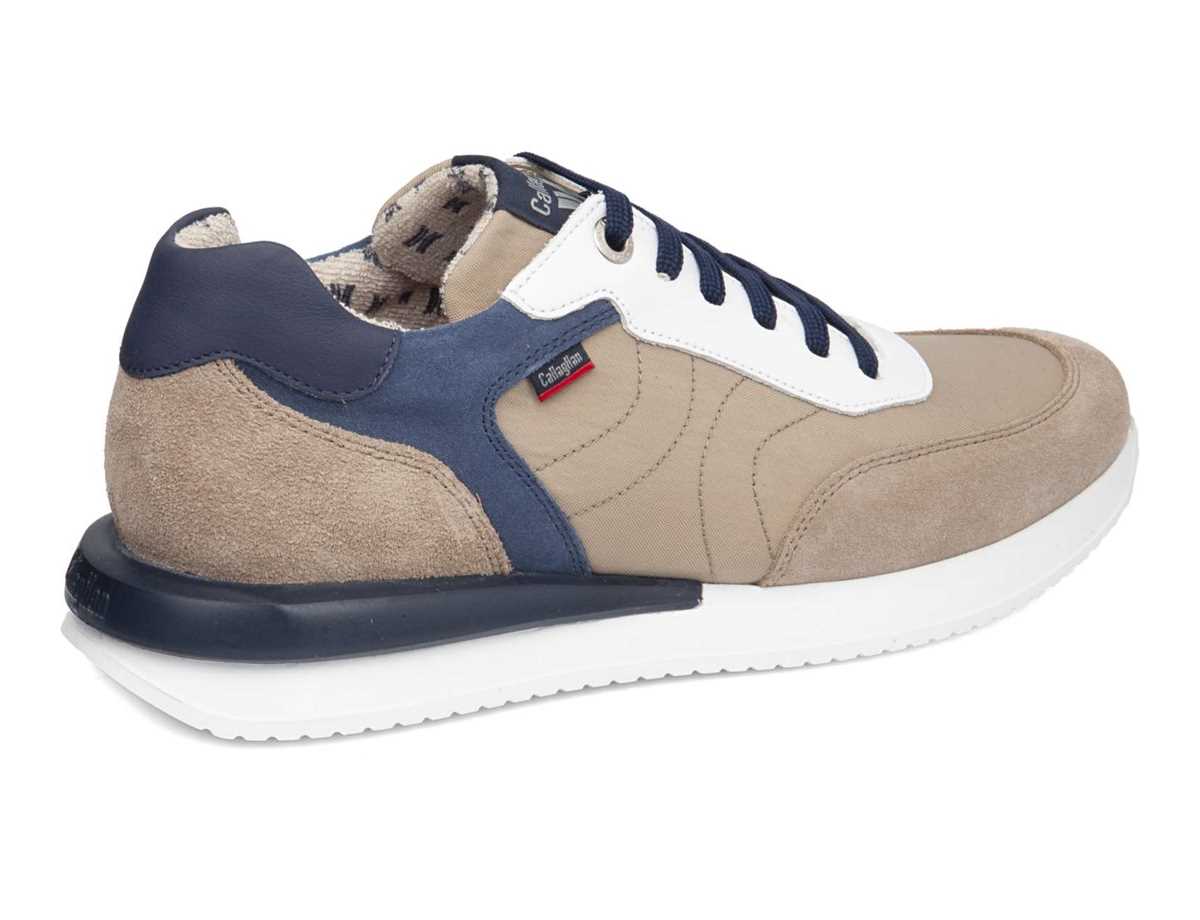 Callaghan 51100 Moses Joggesko Herre Beige Blå | VKE3744NW