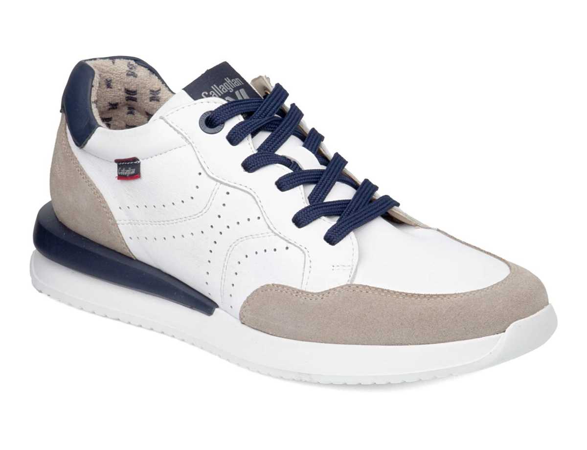 Callaghan 51107 Moses Joggesko Herre Hvite Beige Blå | JVF7598NO