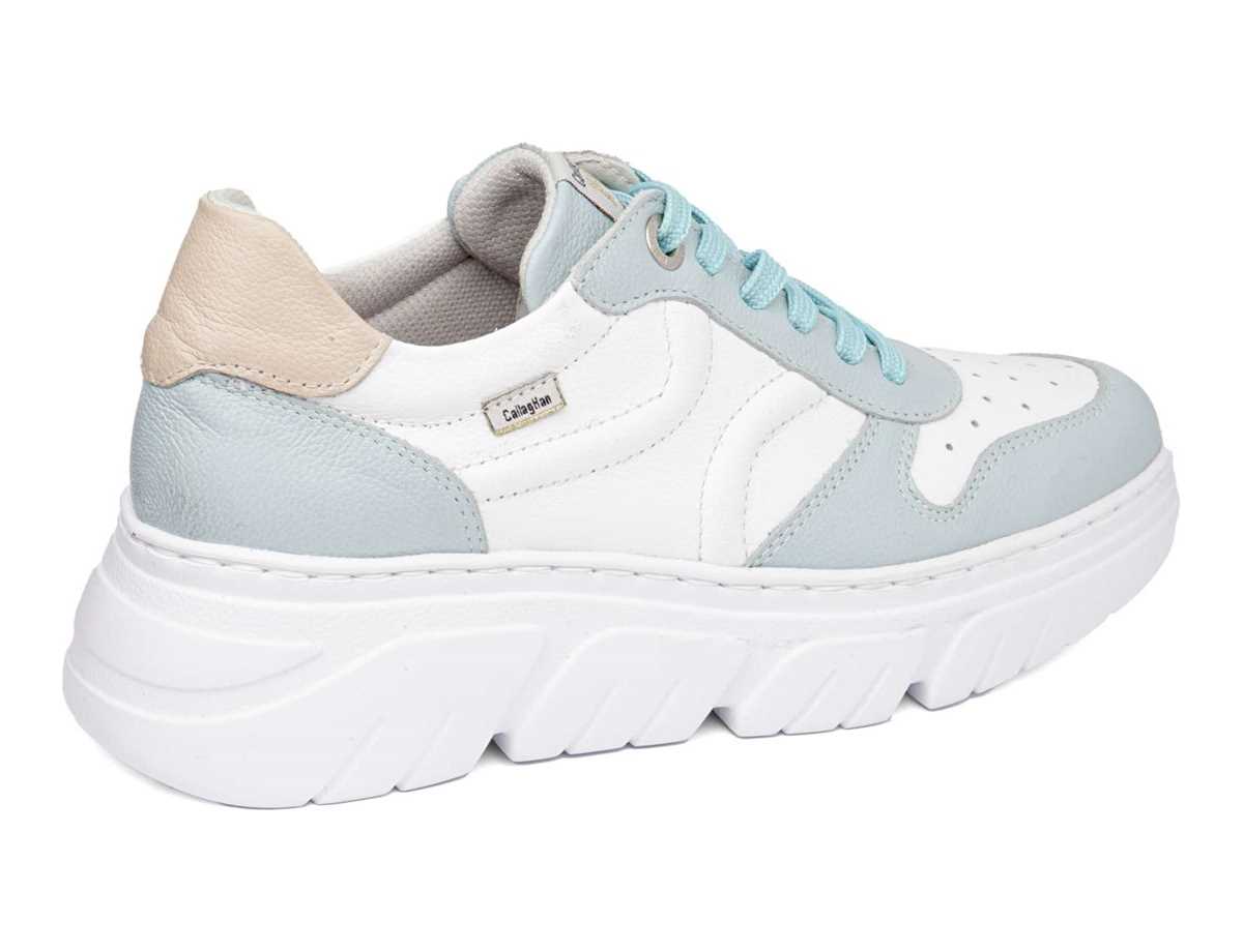 Callaghan 51806 Baccara Platform Sneakers Dame Blå Hvite Rosa | KEL1476VX