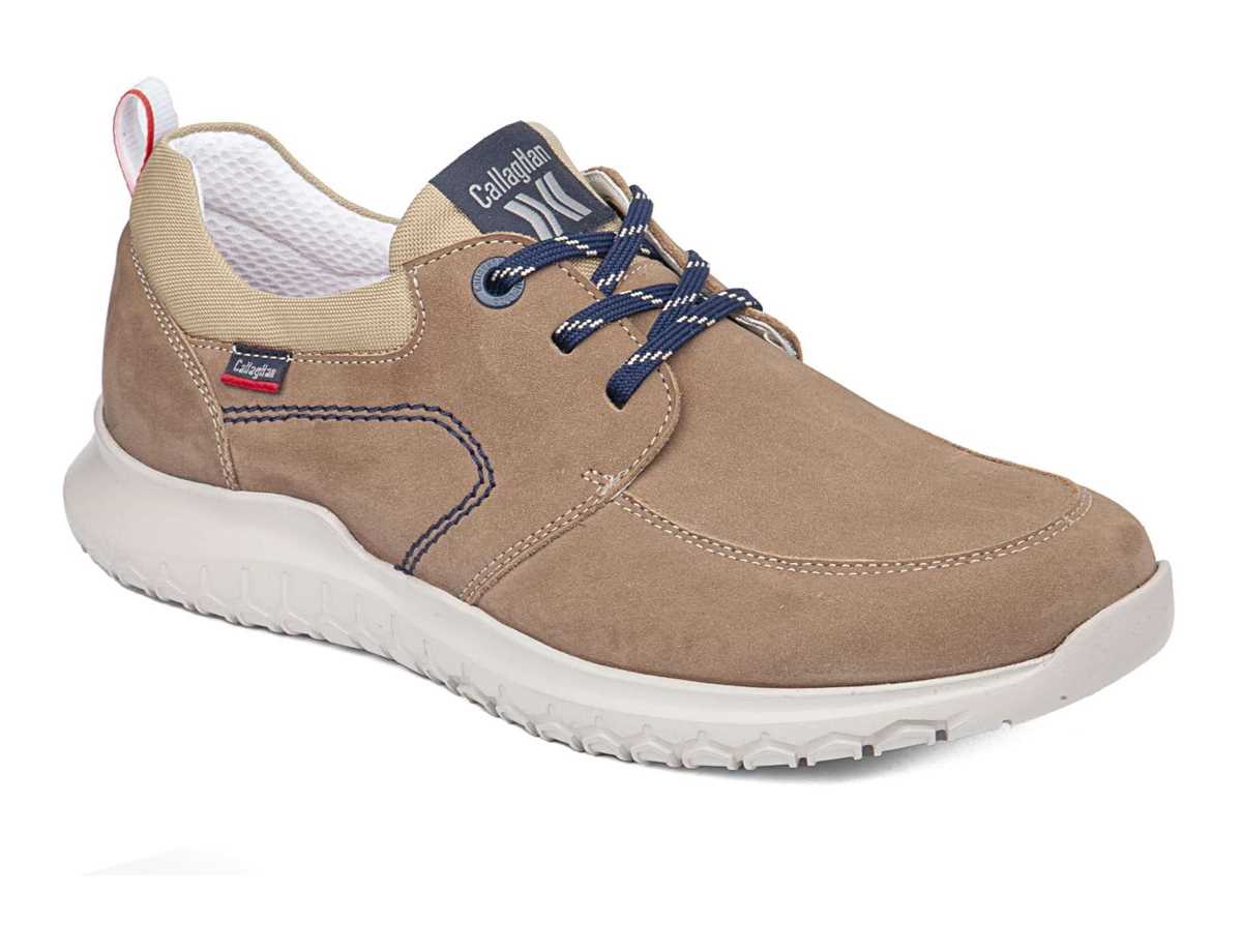 Callaghan 53700 Suv Marine Cro Snøresko Herre Beige Blå | KMD5893DJ